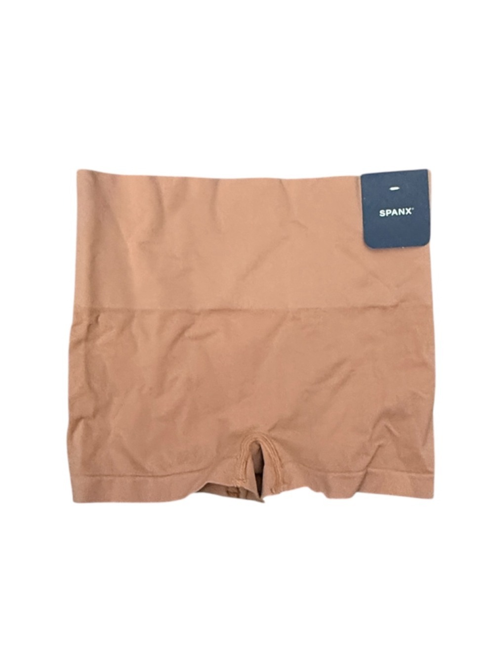 SPANX Seamless Boyshort Shapewear Women's Small Nude Mid-Thigh Shorts NWT - Picture 2 of 5
